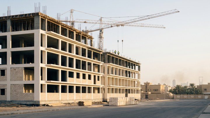 مشروع عقاري قيد التنفيذ